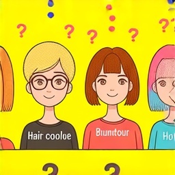 あなたの髪の色は何ですか?