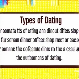 What type of dating is ideal for you?
