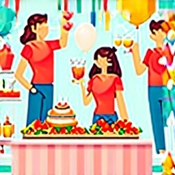 友達のグループでのイベントのスタイルは?