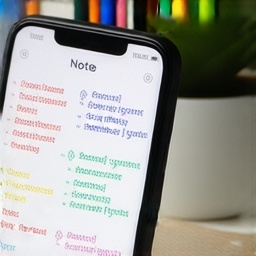 あなたのスマートフォンでのメモスタイルは?