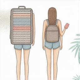 Che tipo di imballaggio scegli per le tue vacanze?