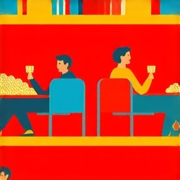アメリカの映画館での視聴スタイルは何ですか?